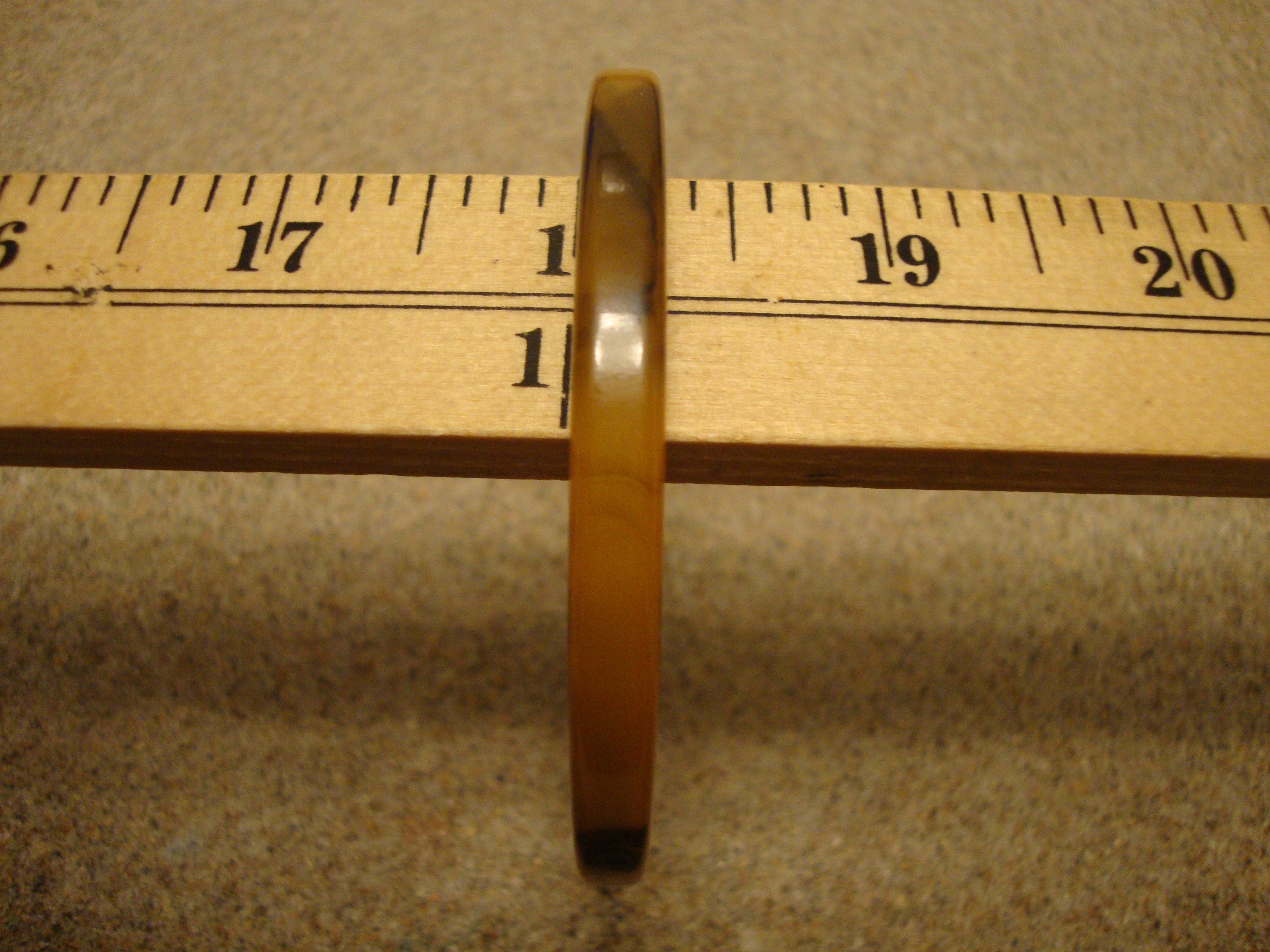 Vintage Marbled Bakelite Bracelet: 1950s Asymmetrical Bangle