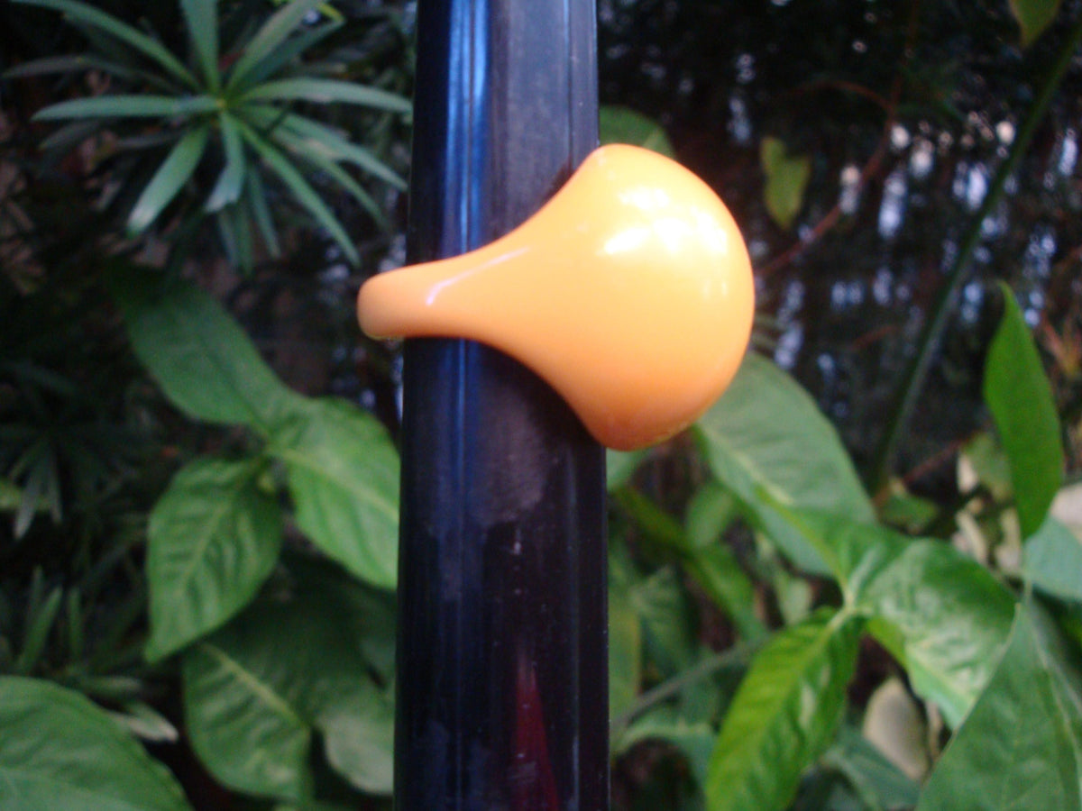 Vintage Bakelite High Domed Ring! Size 5 1/2;  Solid Canary Yellow Color!