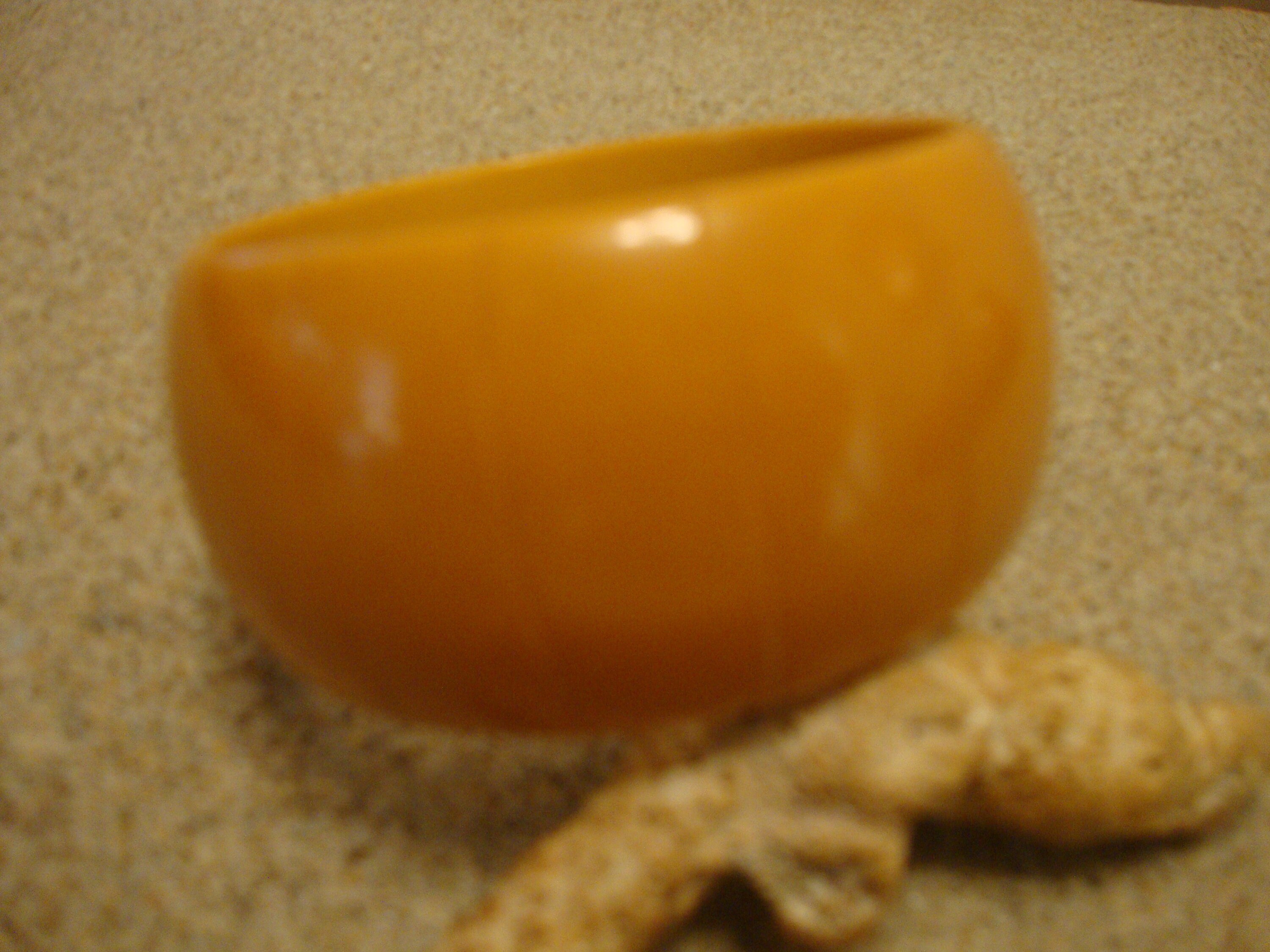 Extra Wide Vintage 1.5" Goldenrod Bakelite Bracelet! Thin Vertical Carvings!!
