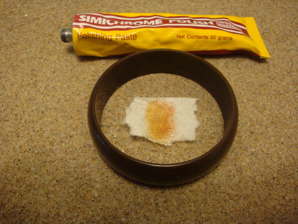 Restored Chocolate Brown Bakelite Bracelet: 3/4" Vintage Bangle!