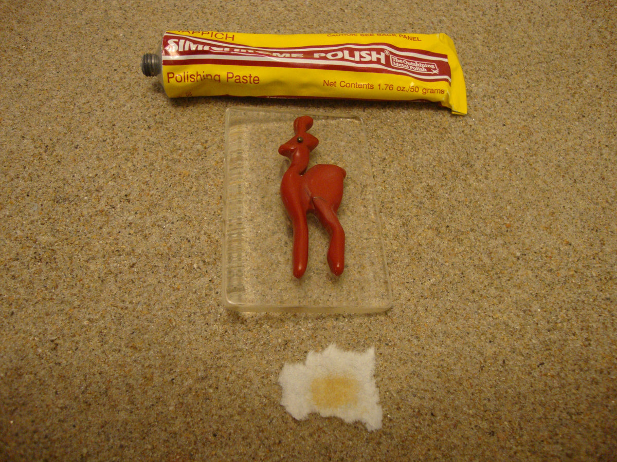 WoW Check This Out!! Super Rare Bakelite "Bambi" & Lucite Brooch!