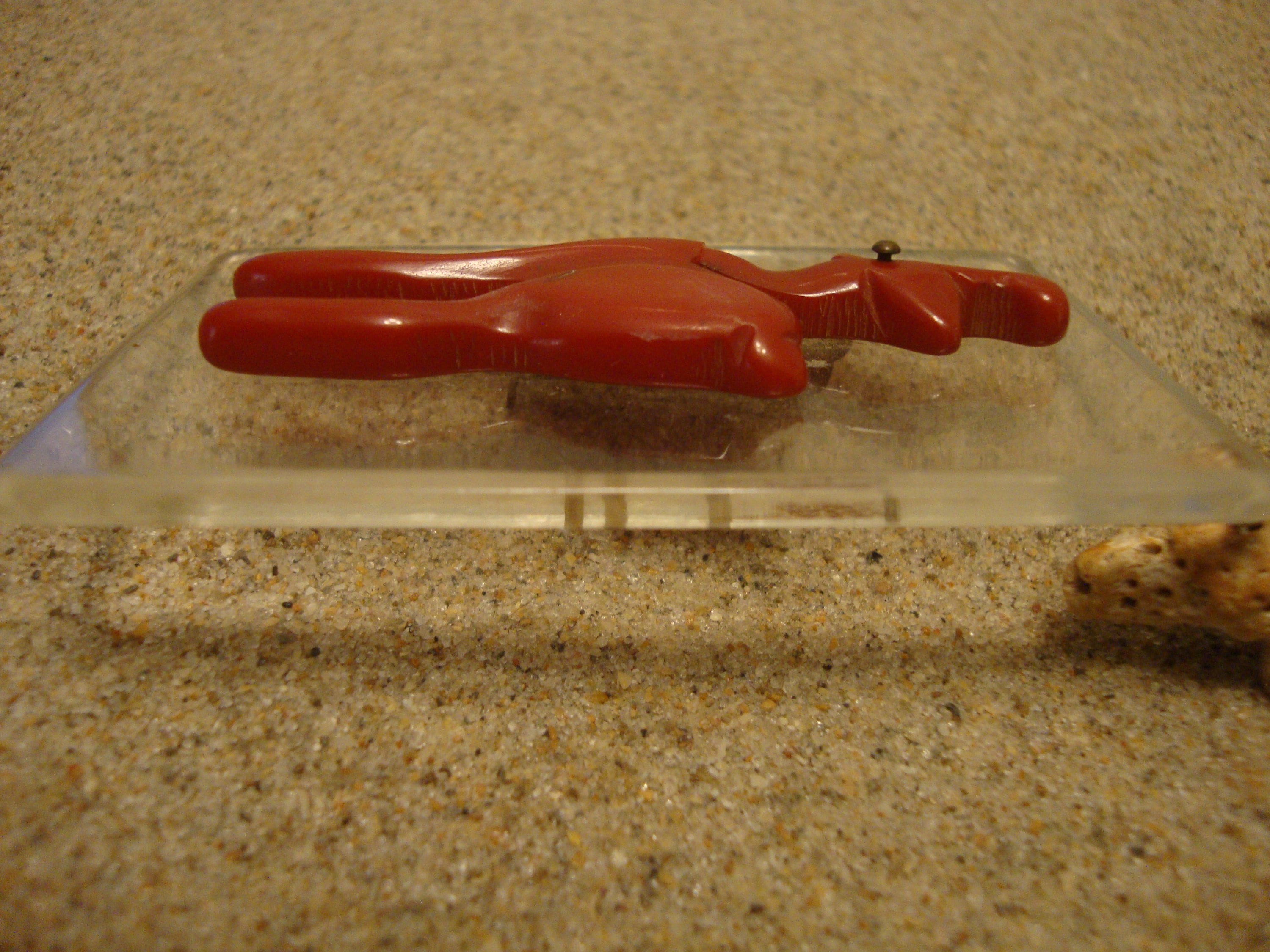 WoW Check This Out!! Super Rare Bakelite "Bambi" & Lucite Brooch!